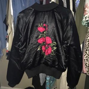 Worn once. LF bomber jacket